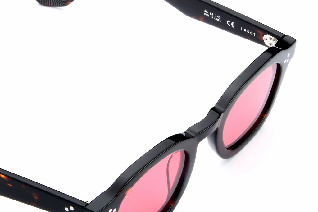 AKILA® Eyewear - Logos Sunglasses Tortoise w/ Rose Lenses