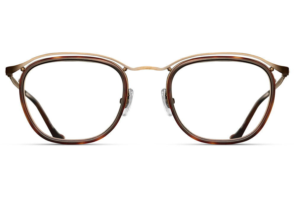Matsuda Eyewear - M3092 Eyeglasses Antique Gold/Matte Dark Tortoise