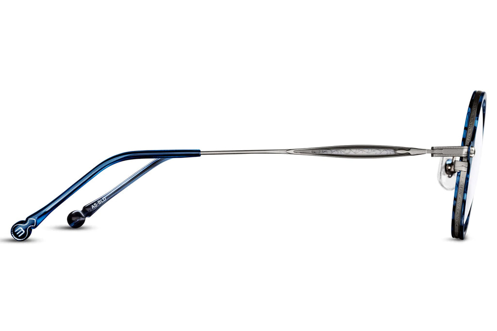 Matsuda - M3127 Eyeglasses Blue Demi/Antique Silver