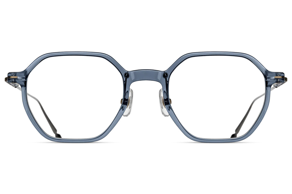 Matsuda - M2053 Eyeglasses Blue Grey Crystal - Antique Gold