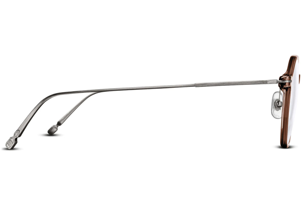 Matsuda - M2053 Eyeglasses Taupe - Antique Silver