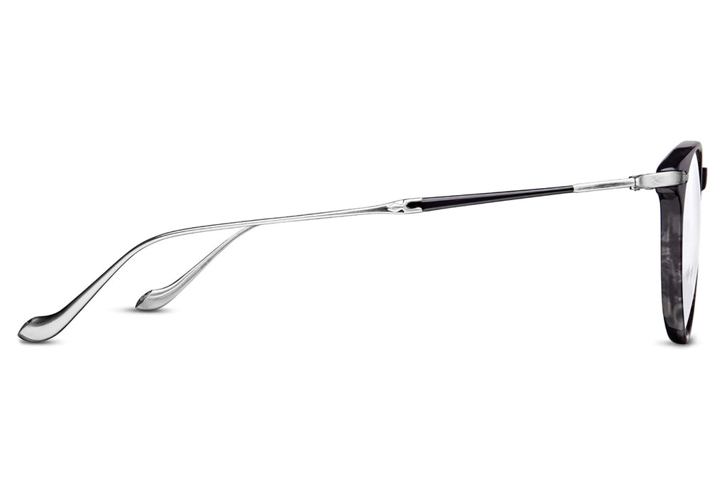 Matsuda - M2056 Eyeglasses Black Stripe/Brushed Silver