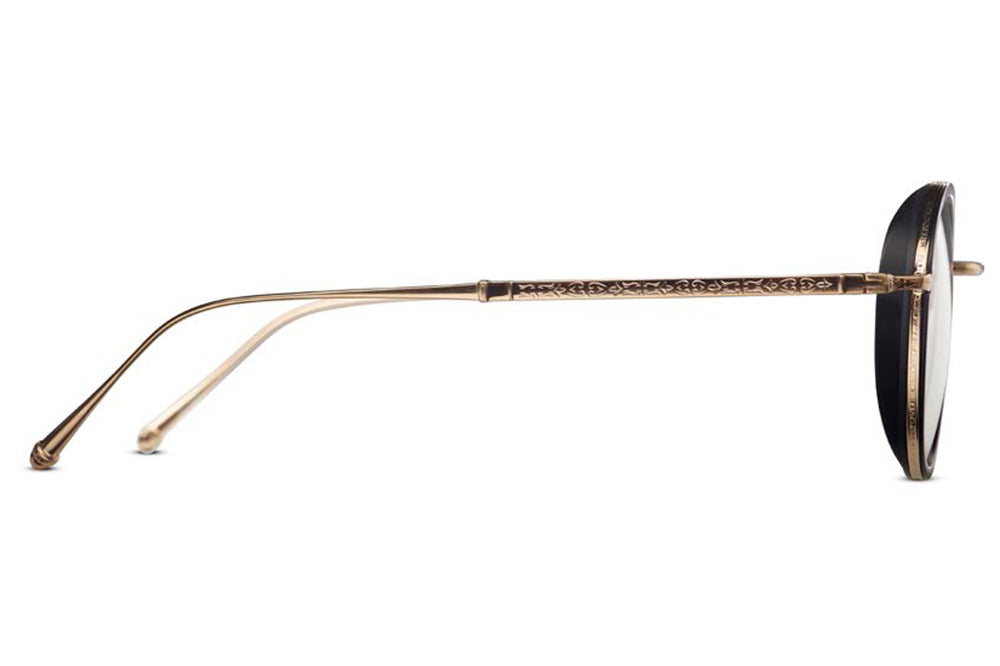 Matsuda Eyeglasses - M3063 Brushed Gold/Matte Black