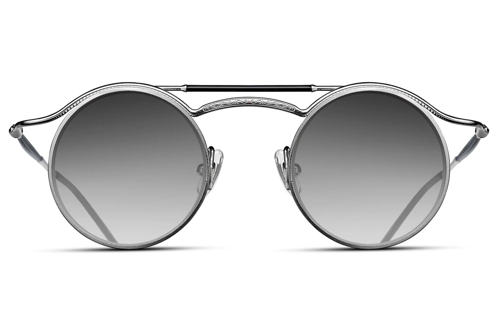 Matsuda - 2903H Sunglasses Brushed Silver w/ Grey Gradient Lens