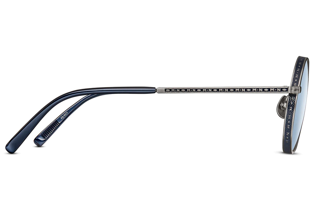 Matsuda - M3100 Sunglasses Antique Silver - Navy
