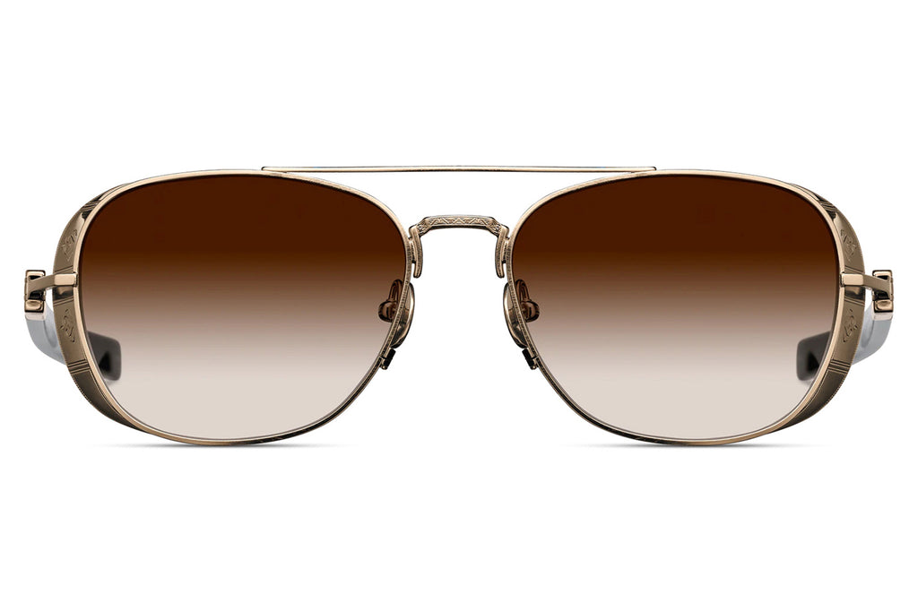 Matsuda - M3115 Sunglasses Brushed Gold - Black