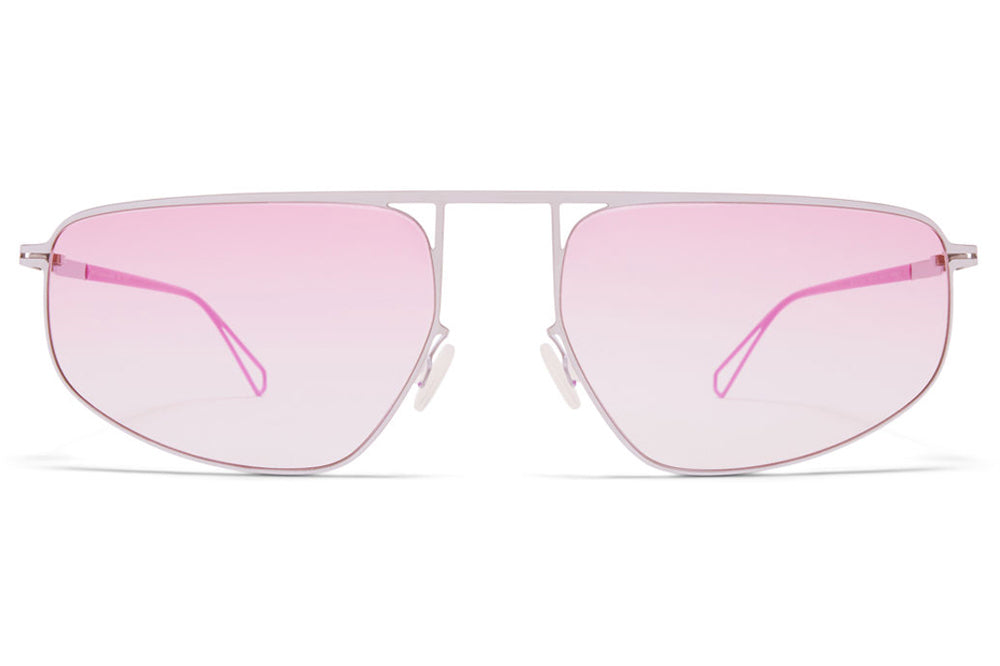 MYKITA & Bernhard Willhelm - Nat Sunglasses Chrome/Barbie Lilac with Jelly Pink Gradient Lenses