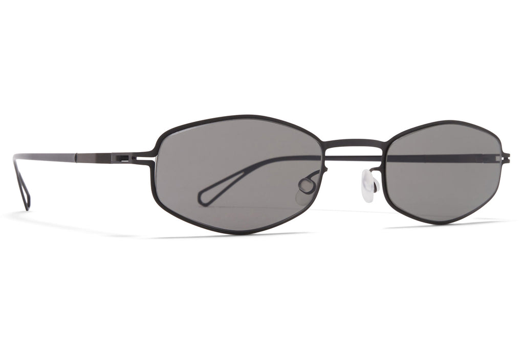 MYKITA & Bernhard Willhelm - Silver Sunglasses Black with Grey Solid Lenses