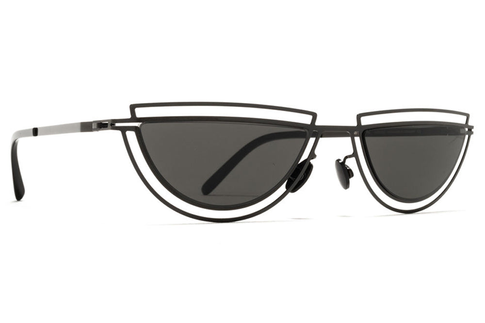 Monogram Cat-Eye Sunglasses, BLACK