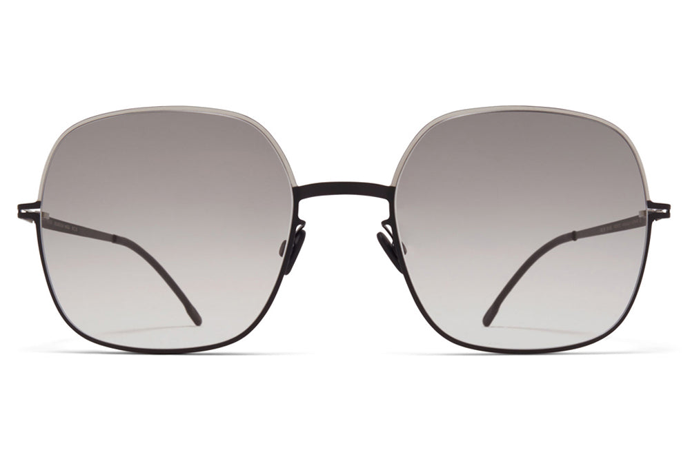 MYKITA - Magda Sunglasses Silver/Black with Original Grey Gradient Lenses