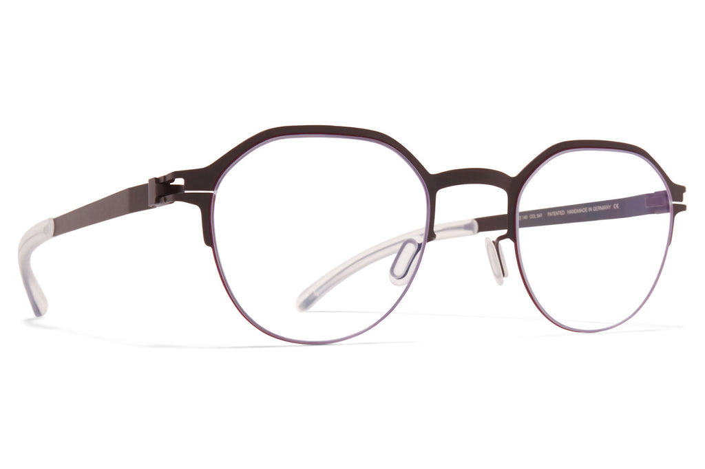 MYKITA - Dorian Eyeglasses Ebony Brown/Cranberry