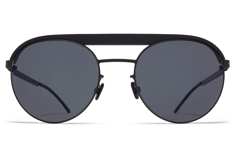 MYKITA | Leica - ML01 Sunglasses MH6 - Pitch Black/Black with Leica Black Polarized Lenses