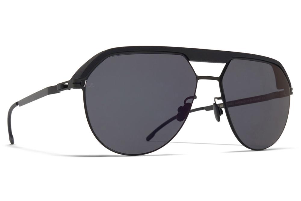 MYKITA | Leica - ML02 Sunglasses MH6 - Pitch Black/Black with Leica Black Polarized Lenses