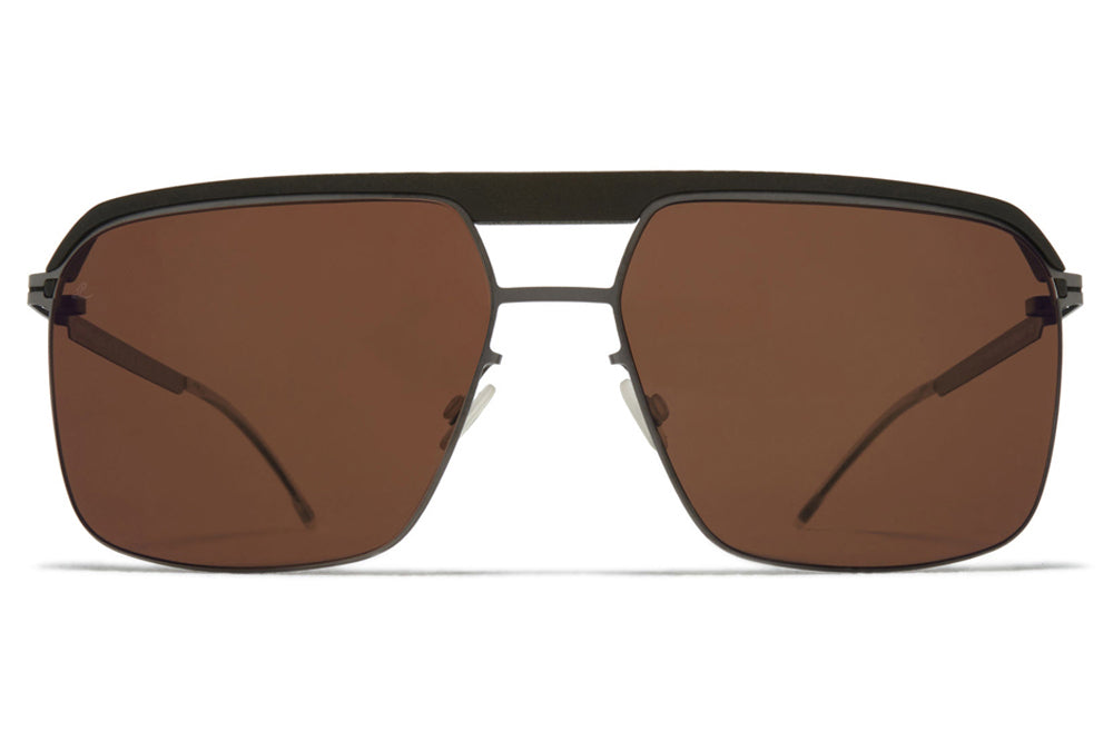 MYKITA | Leica - ML03 Sunglasses MH51 - Safari Green/Graphite with Leica Brown Polarized Lenses