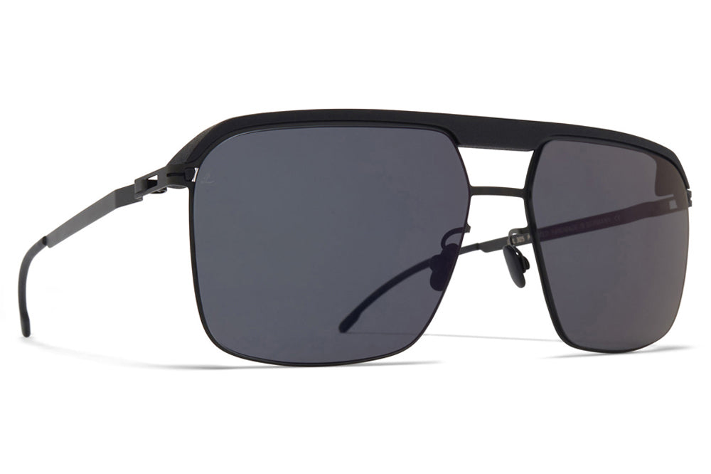 MYKITA | Leica - ML03 Sunglasses MH6 - Pitch Black/Black with Leica Black Polarized Lenses