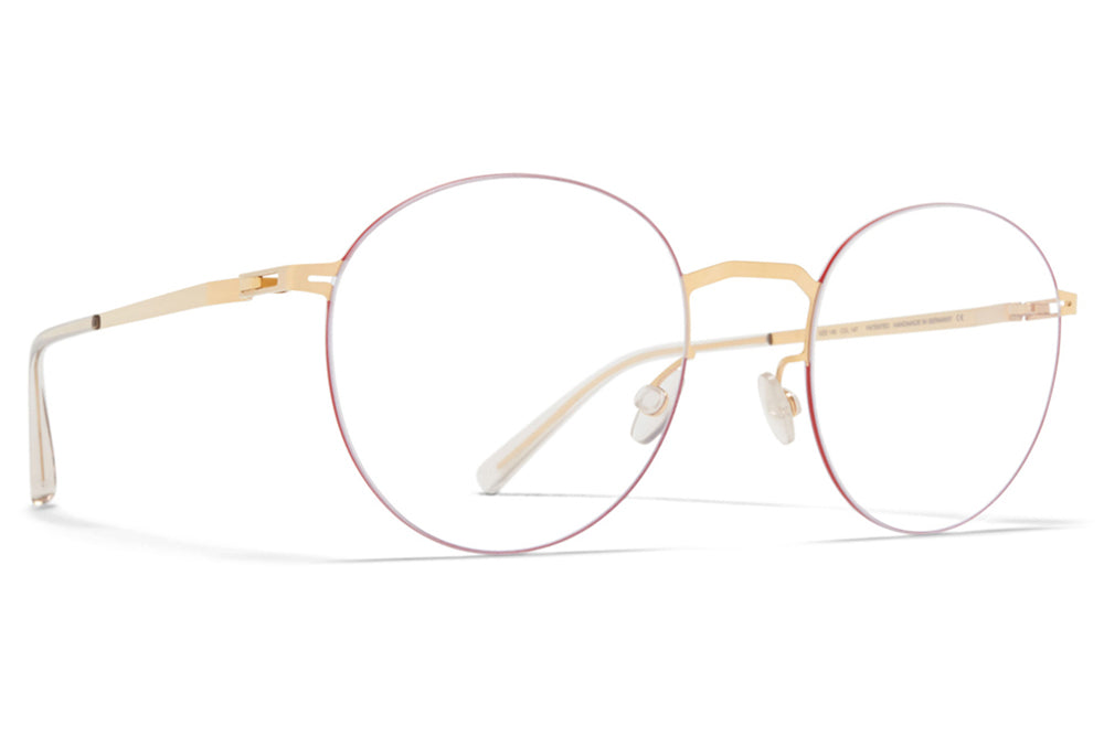 MYKITA - Tomomi Eyeglasses Gold/Coral Red