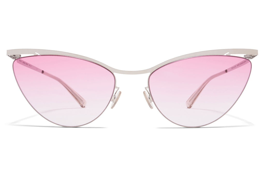 Shiny Silver with Jelly Pink Gradient Lenses