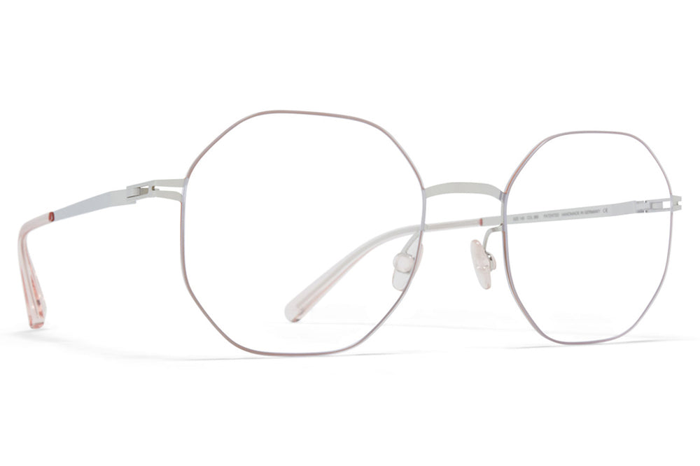MYKITA LESSRIM - Kaori Eyeglasses Silver/Dark Rose