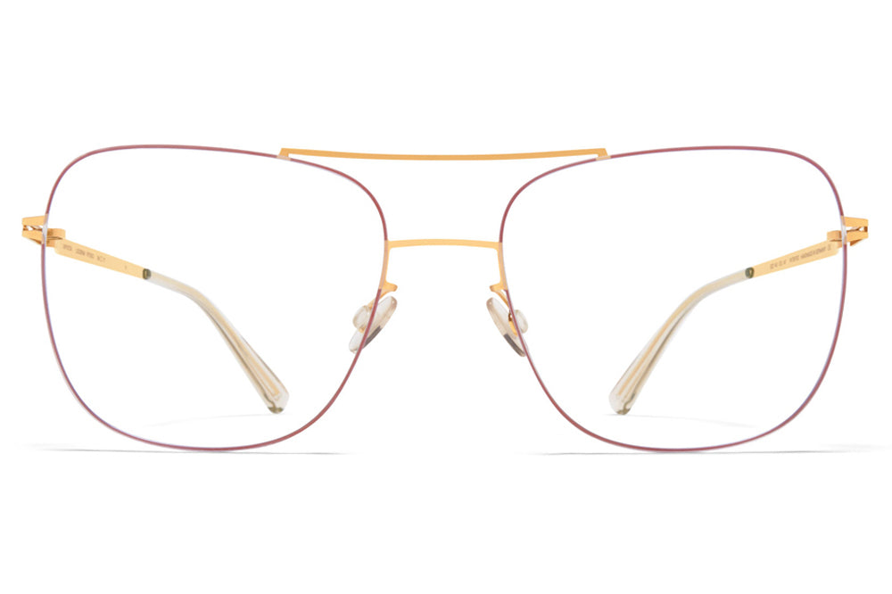 MYKITA - Ryoko Eyeglasses Gold/Coral Red