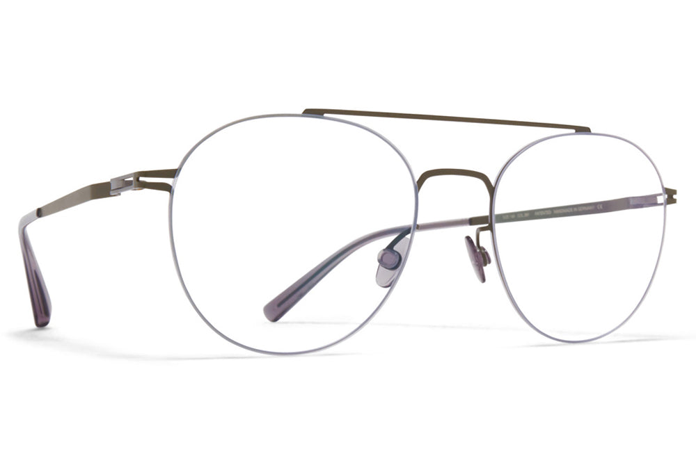 MYKITA LESSRIM - Yoshi Eyeglasses Shiny Graphite/Camou Green