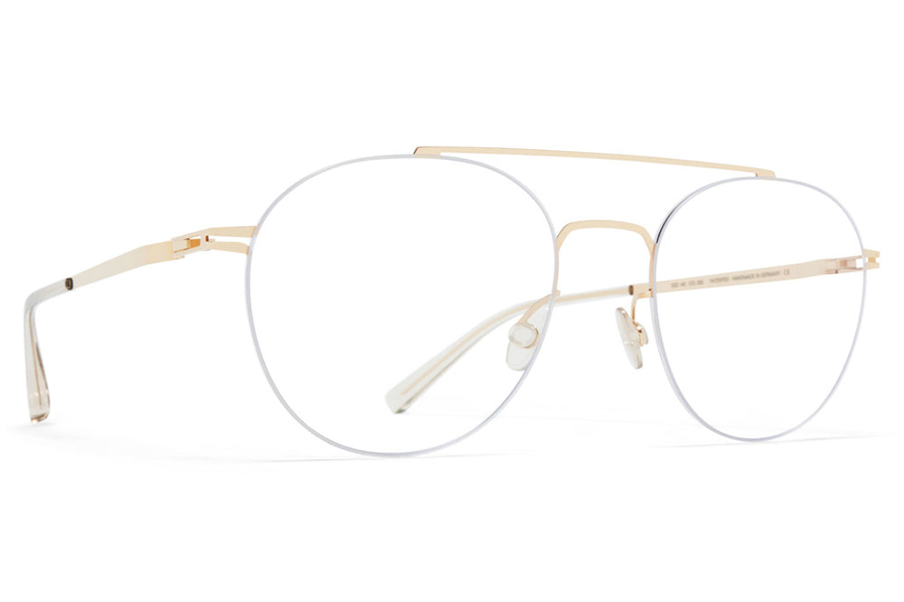 MYKITA LESSRIM - Yoshi Eyeglasses Silver/Champagne Gold