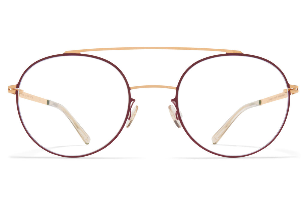 MYKITA - Almeta Eyeglasses Champagne Gold/Cranberry