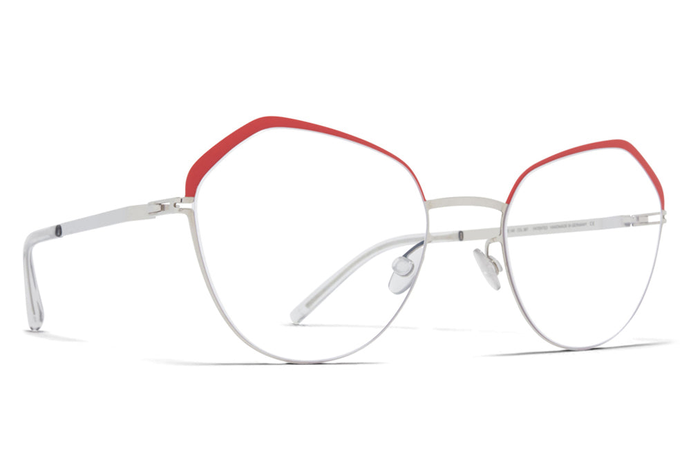 MYKITA - Bambi Eyeglasses Silver/Rusty Red