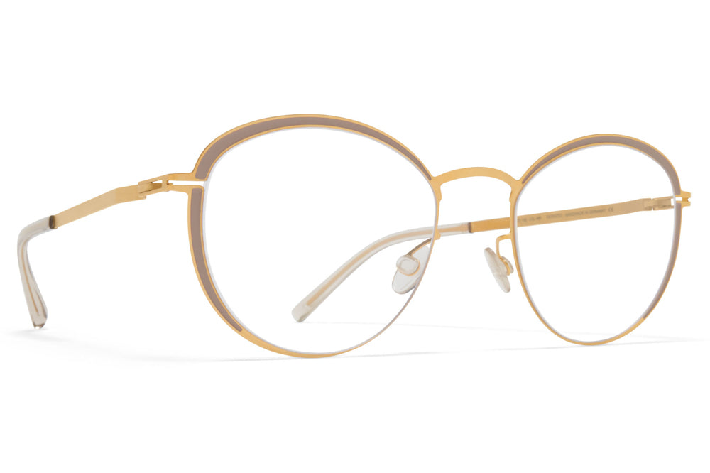 MYKITA - Beulah Eyeglasses Frosted Gold/Dark Sand