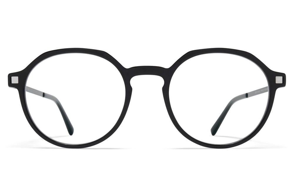MYKITA - Bikki Eyeglasses Black/Shiny Silver w/ Nose Pads
