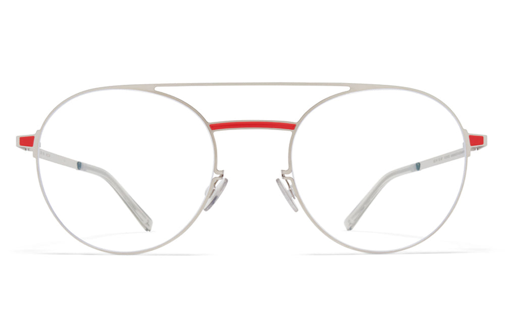 MYKITA - Eri Eyeglasses Silver/Rusty Red