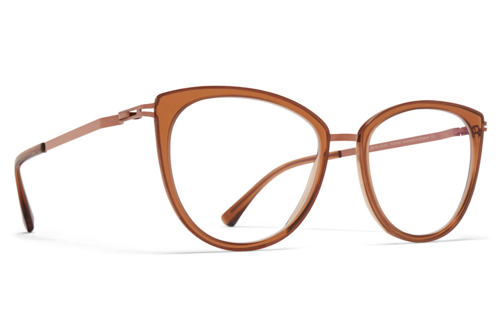 MYKITA - Gunda Eyeglasses Shiny Copper/Topaz