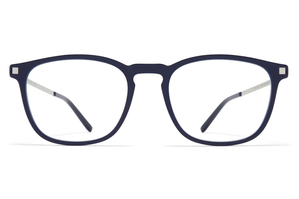 MYKITA - Haldur Eyeglasses Dark Blue/Shiny Silver