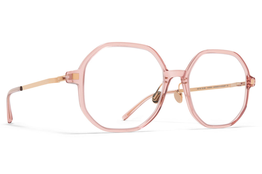 MYKITA - Hilla with Nose Pads Eyeglasses Melrose/Champagne Gold