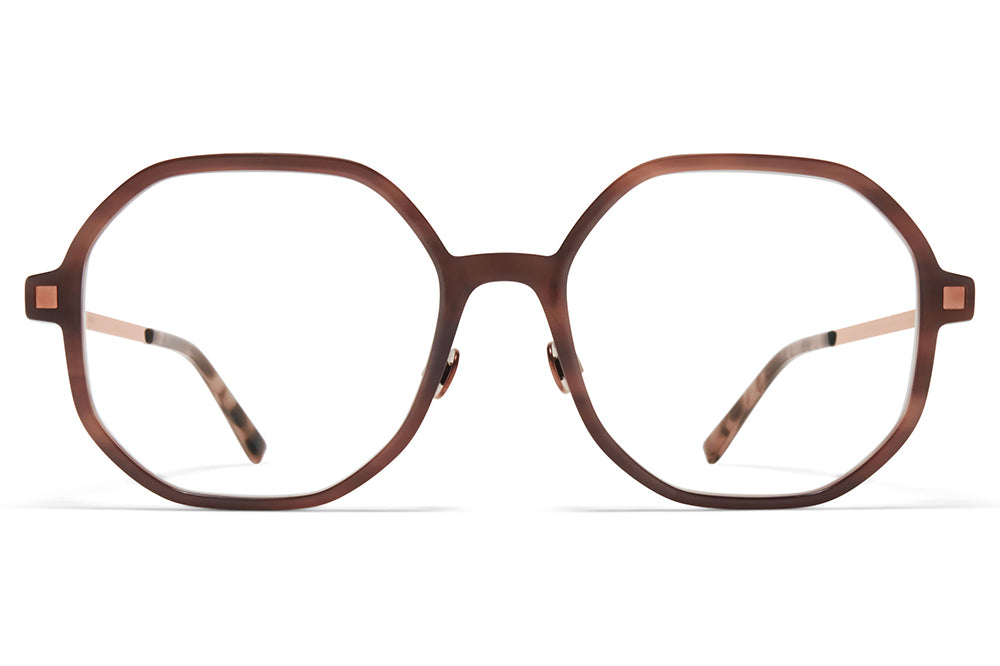 MYKITA - Hilla Eyeglasses with Nose Pads Bora Bora/Purple Bronze