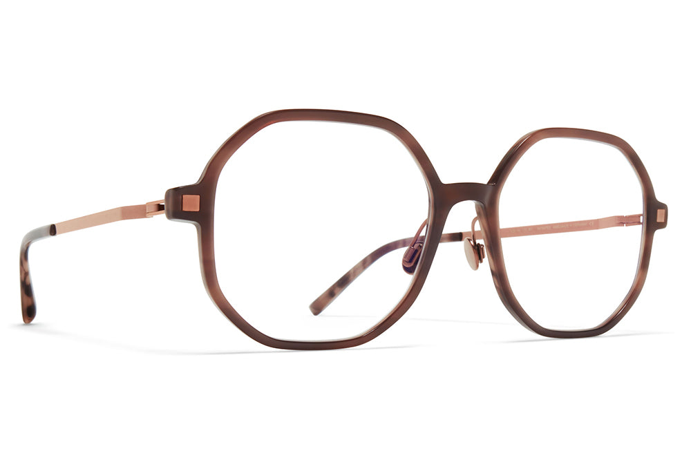 MYKITA - Hilla Eyeglasses with Nose Pads Bora Bora/Purple Bronze