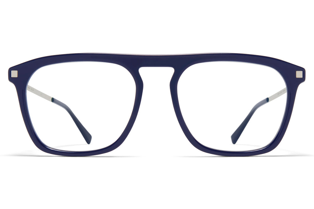 MYKITA - Kallio Eyeglasses Dark Blue/Shiny Silver