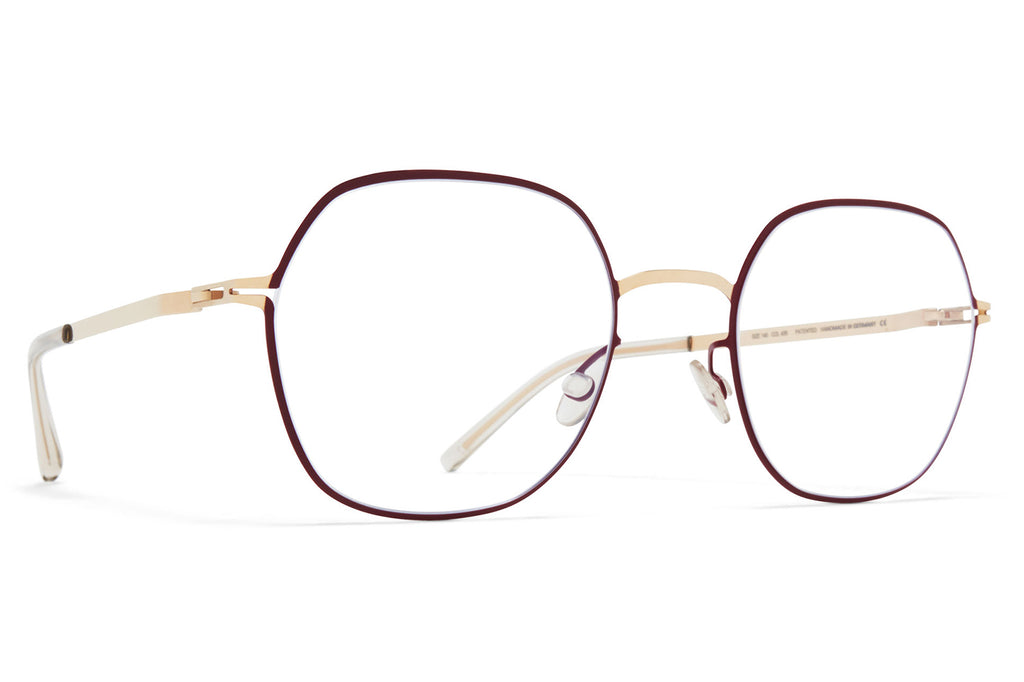 MYKITA - Kari Eyeglasses Champagne Gold/Cranberry