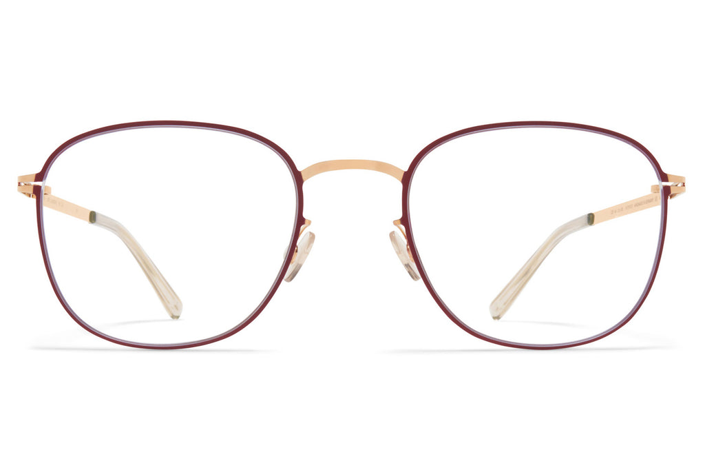 MYKITA - Larsson Eyeglasses Champagne Gold/Cranberry