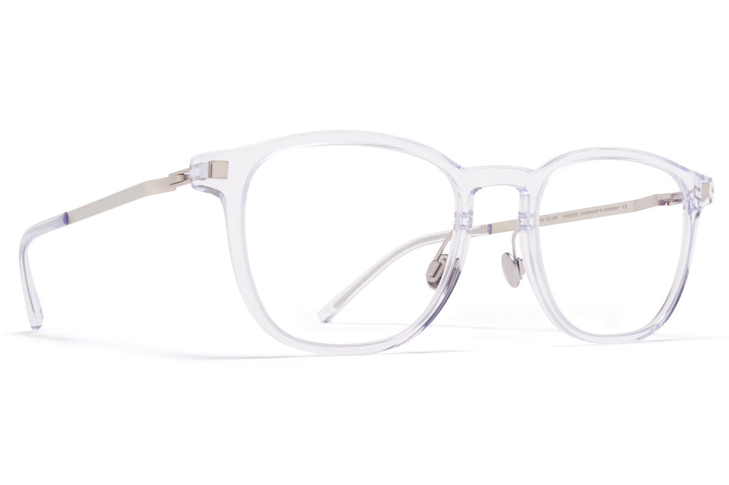 MYKITA - Lavra Eyeglasses Limpid/Shiny Silver with Nose Pads