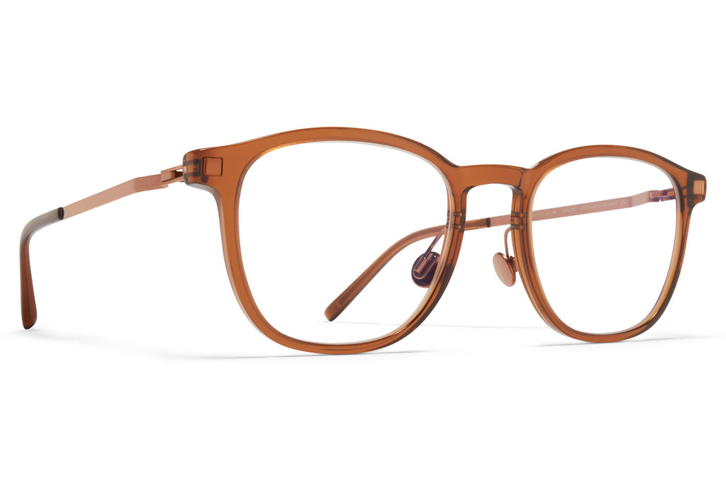 MYKITA - Lavra Eyeglasses Topaz/Shiny Copper with Nose Pads