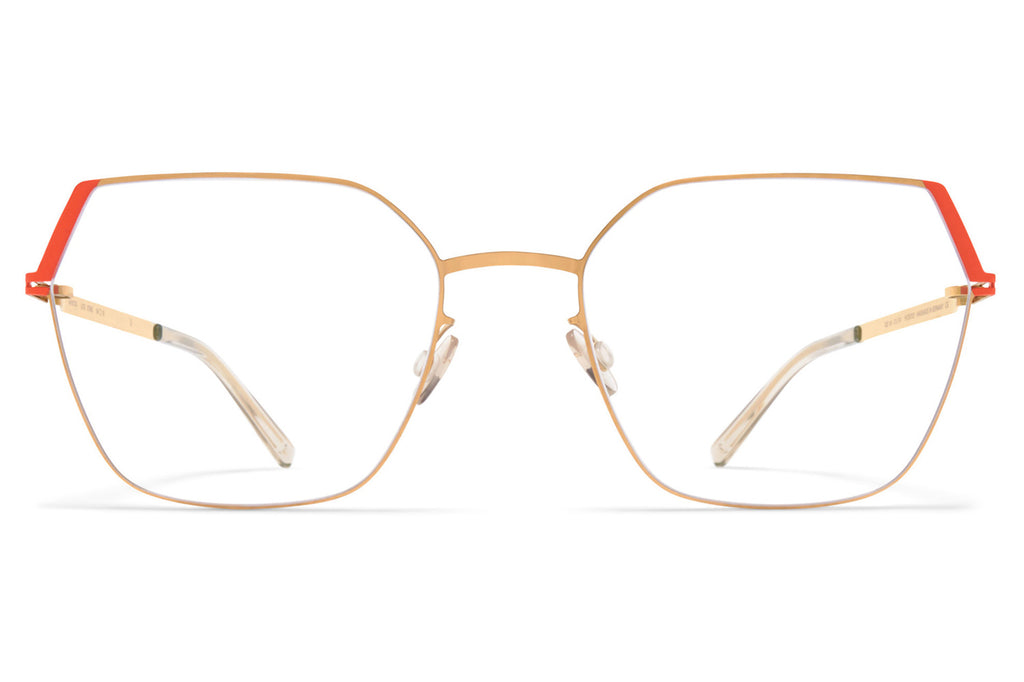 MYKITA - Stine Eyeglasses Glossy Gold/Daylily Orange