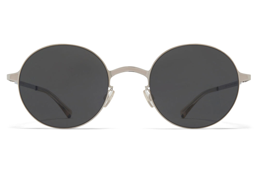 MYKITA - Blu Sunglasses Silver/Cinerous Grey with Dark Grey Solid Lenses