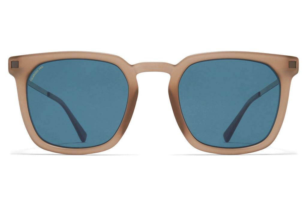 MYKITA - Borga Sunglasses Matte Taupe/Shiny Graphite with Polarized Pro Ocean Blue Lenses