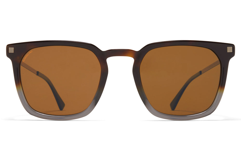 MYKITA - Borga Sunglasses MYKITA - Borga Sunglasses Santiago Gradient/Shiny Graphite with Polarized Pro Amber Brown Lenses