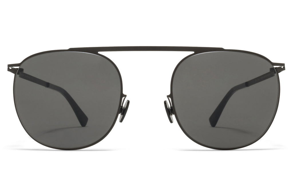 MYKITA - Erling Sunglasses Black with Dark Grey Solid Lenses