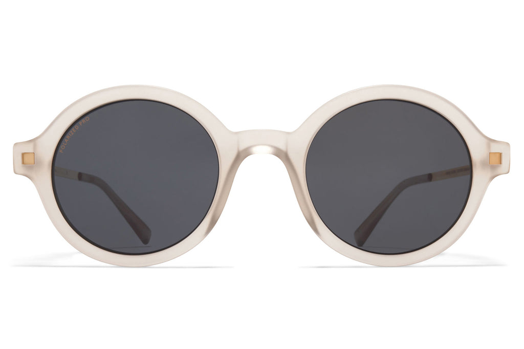 MYKITA - Esbo Sunglasses Matte Champagne/Glossy Gold with Polarized Pro Hi-Con Grey Lenses