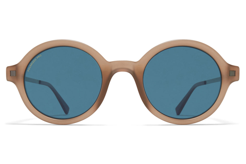 MYKITA - Esbo Sunglasses Matte Taupe/Shiny Graphite with Polarized Pro Ocean Blue Lenses