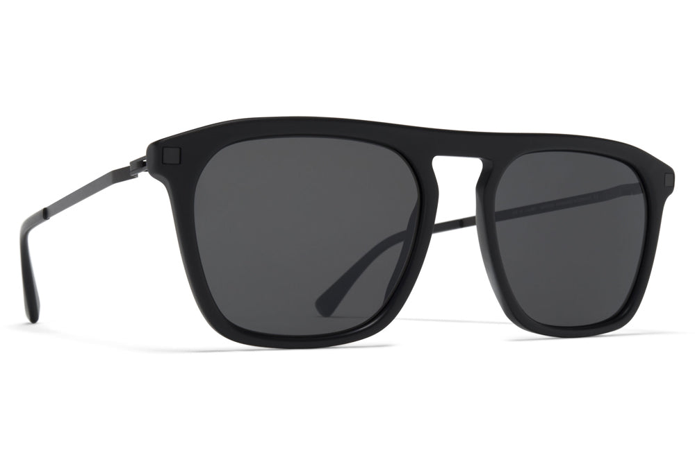 MYKITA - Kallio Sunglasses Matte Black/Black with Polarized Pro Hi-Con Grey Lenses