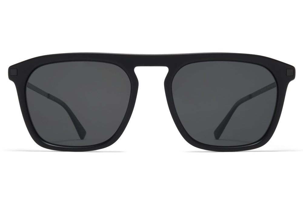 MYKITA - Kallio Sunglasses Matte Black/Black with Polarized Pro Hi-Con Grey Lenses