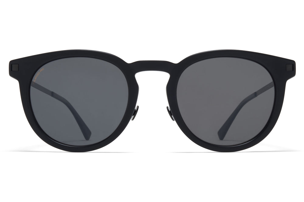 MYKITA - Lahti Sunglasses Matte Black/Black with Polarized Pro Hi-Con Grey Lenses